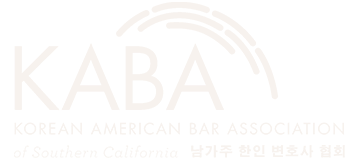 Cha Cha Cha Law - Trusted E-Scooter Accident Lawyer in Santa Monica CA - Korean American Bar Association logo