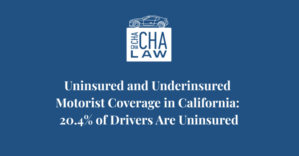 Uninsured and Underinsured Motorist Coverage in California