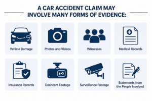 police report after car accident many forms of evidence