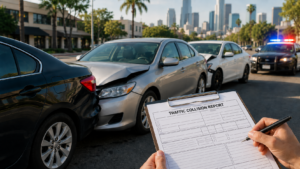 police report after car accident traffic collision