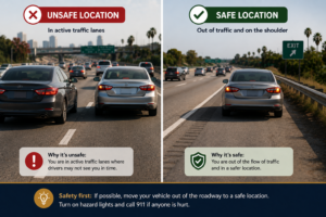 unsafe vs safe what to do after a rear-end accident
